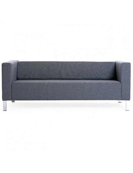 Sofa modelo Quatro de DileOffice con patas elevadas.