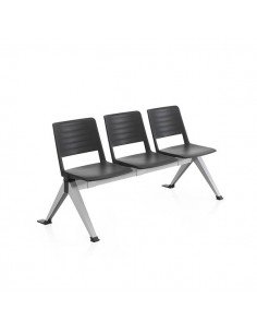 Bancada de plástico modelo Reload de 3 asientos 2