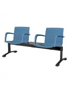 Bancada con brazos individuales por asientos modelo Anser