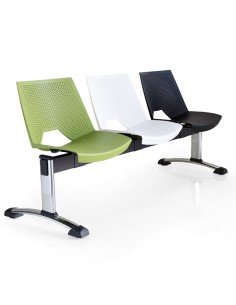 Bancada de polipropileno modelo BST con asiento microperforado 2