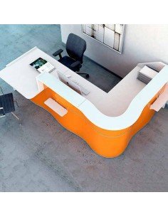 MOSTRADOR WAVE EN "L" CON...