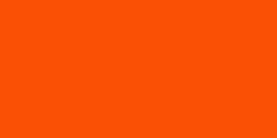 Muestra del acabado en color naranja brillante de HPL de  alta calidad con brilo para el frontal del mostrador de recepcion modelo Wave